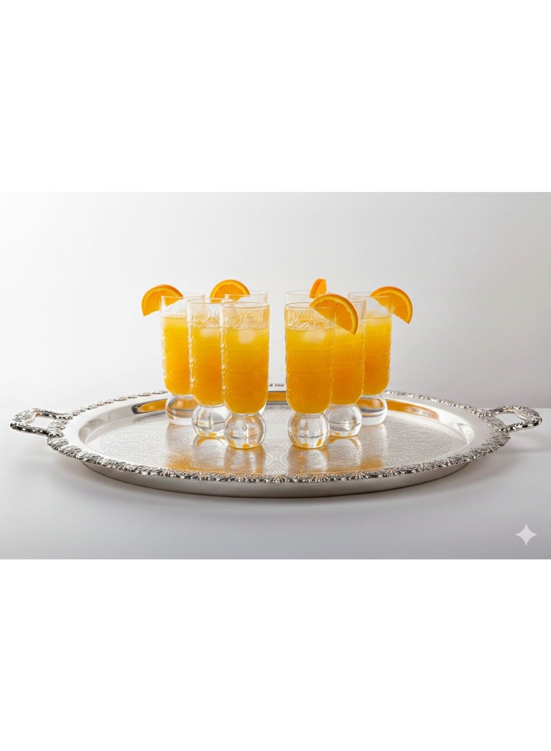 طقم كاسات شفاف للمشروبات - Image 4